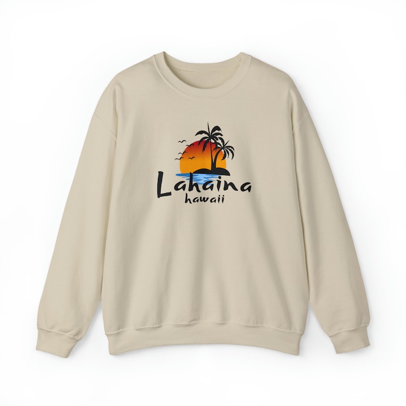 Lahaina Maui Hawaii Sweatshirt, Lahaina Memories, Lahaina Strong, Destination Sweatshirt, City Shirt, Hawaii Souvenir, Maui Souvenir Sws2140