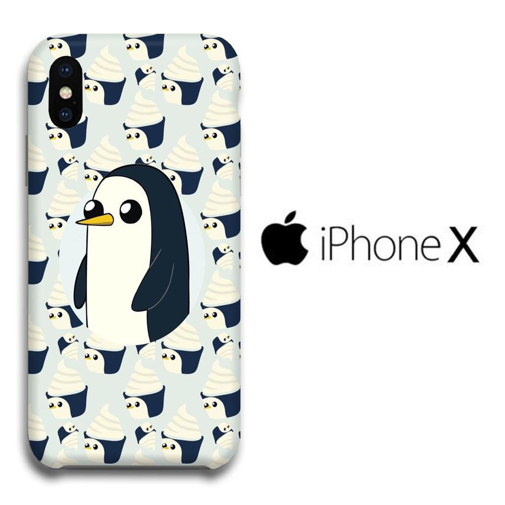 Adventure Time The Penguin Iphone X 3D Case