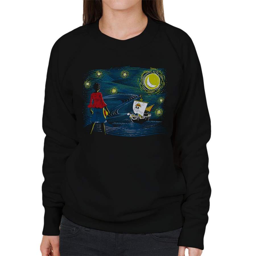 Starry Sea One Piece Women’s Sweatshirt