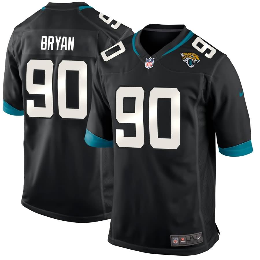 Taven Bryan Jacksonville Jaguars 2018 NFL Draft First Round Pick Game Jersey – Black