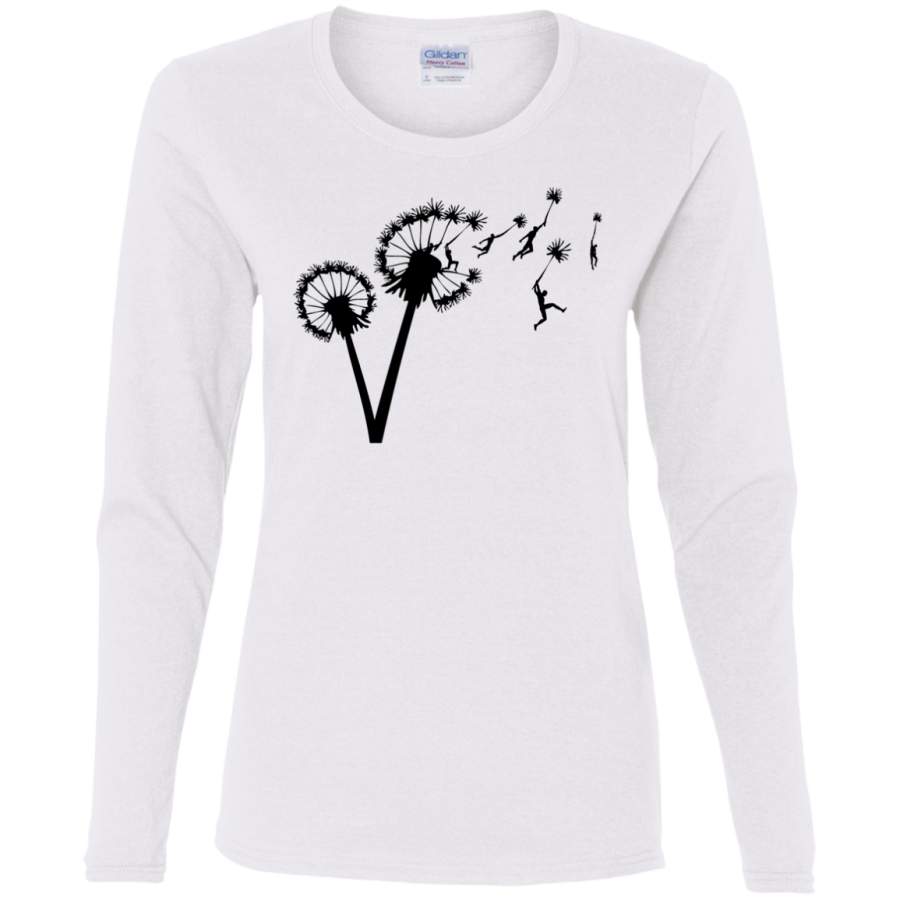 AGR Dandylion People Flight Ladies’ Cotton LS T-Shirt