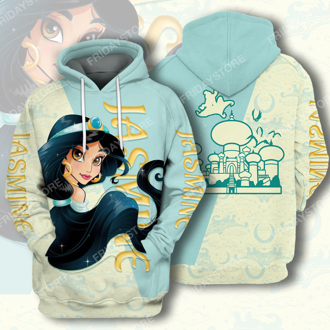 Unifinz Dn T-Shirt Jasmine Aladdin Couple T-Shirt Awesome Dn Aladdin Hoodie Shirt Sweater Tank 2022