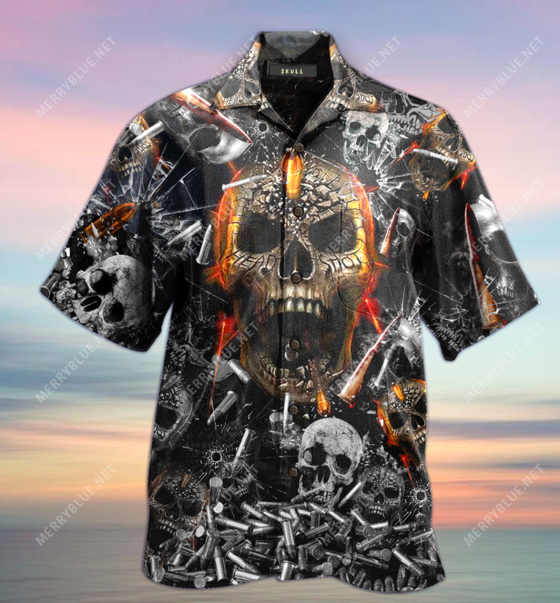 Oh My Skull Unisex Hawaii Shirt Ha42369