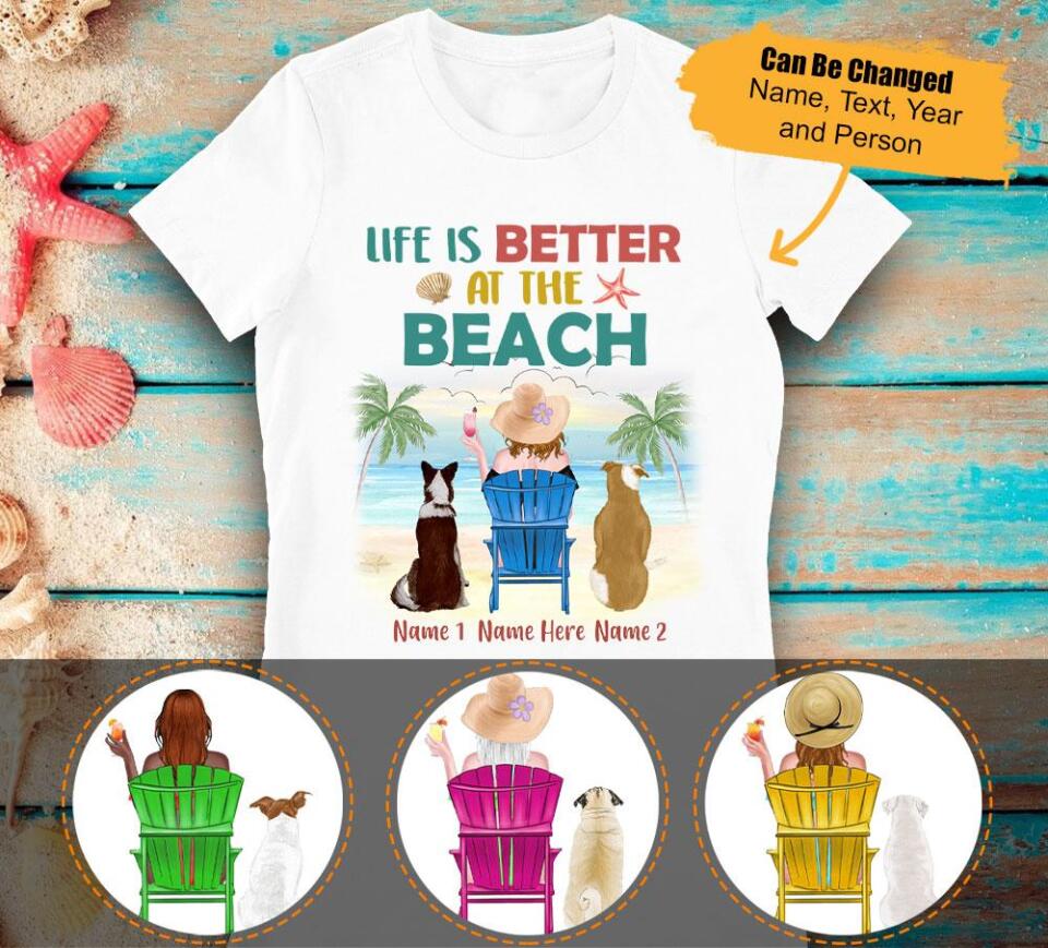 Personalized Dog Beach T Shirts, Best Gift For Dog Lover – Trending Personalized