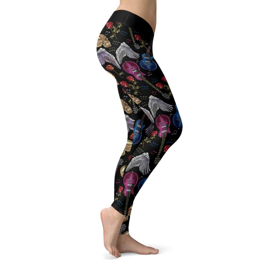 Rock and Roll Wings Leggings – Amelio Shop