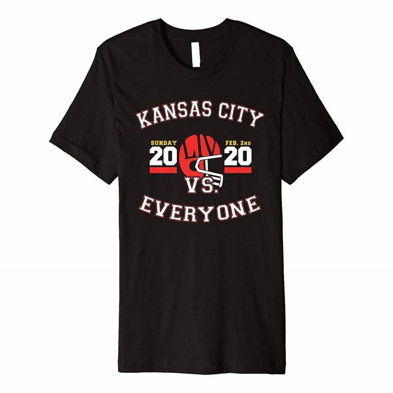 Kansas City Vs Everyone Super Football 2020 Premium T-Shirt