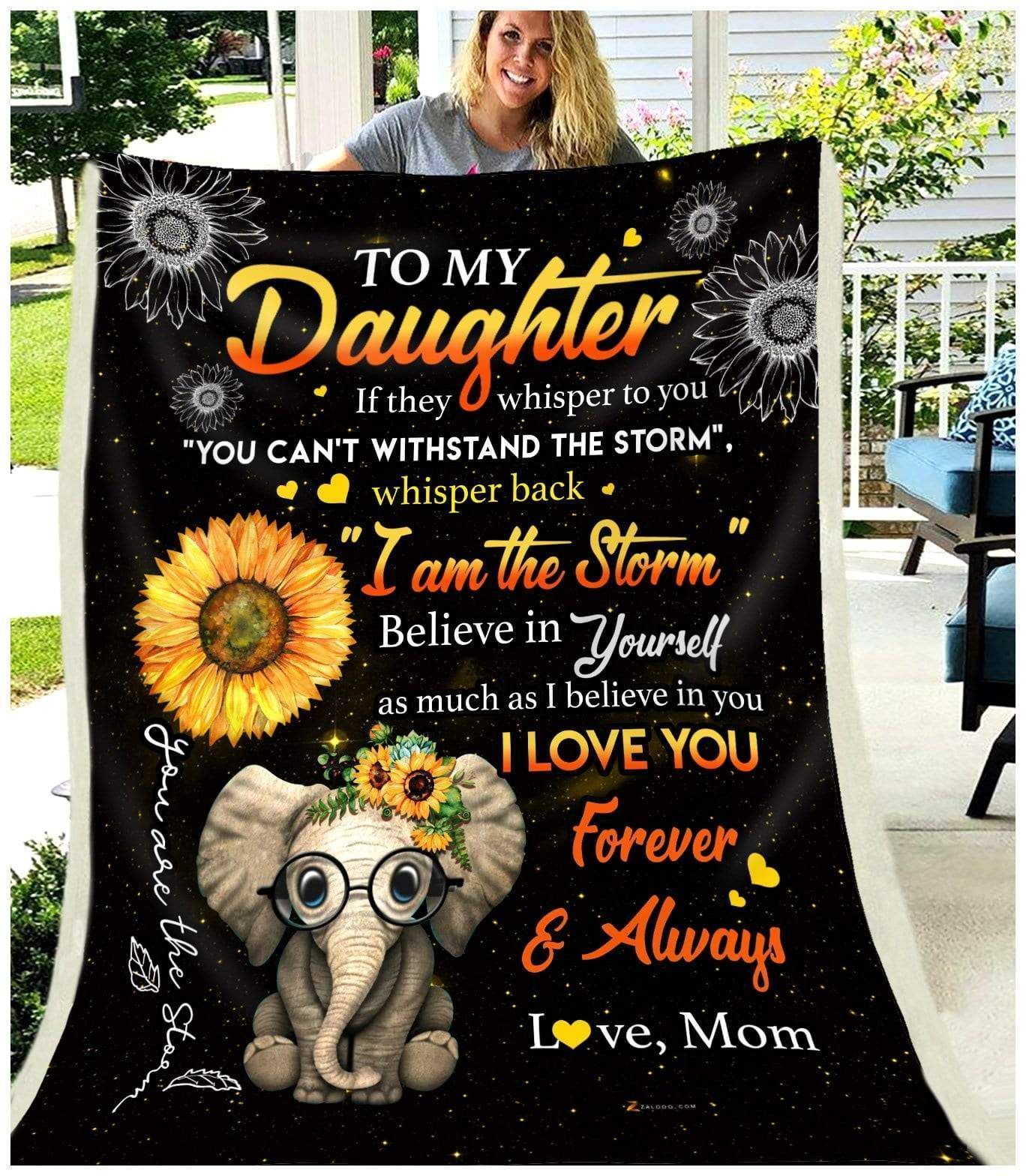 Blanket – Elephant – Daughter (Mom) – You Are The Storm