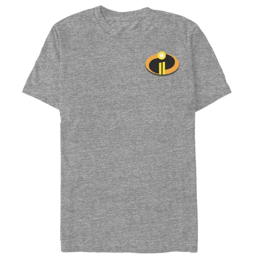 The Incredibles 2 Men’s Logo Badge  T Shirt