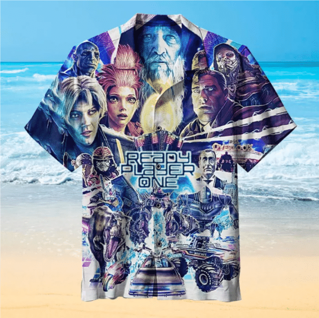 Ready Player One For Man And Woman Print Short Sleeve Hawaii Shirt Ha65084