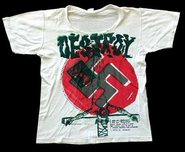 The Sex Pistols 1976 Destroy Shirt With Provenance Shirt