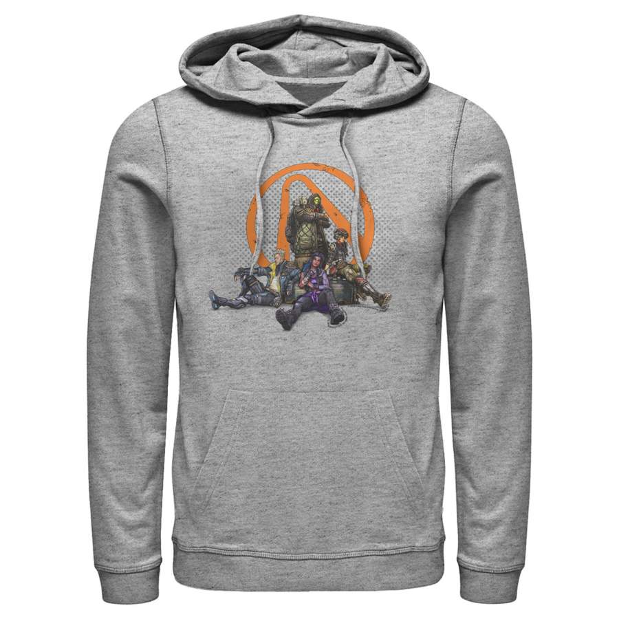 Borderlands 3 Men’s Vault Hunter Collage  Lightweight Hoodie