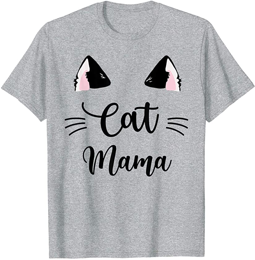 Cat Mama Kitten Lover Ears T-Shirt