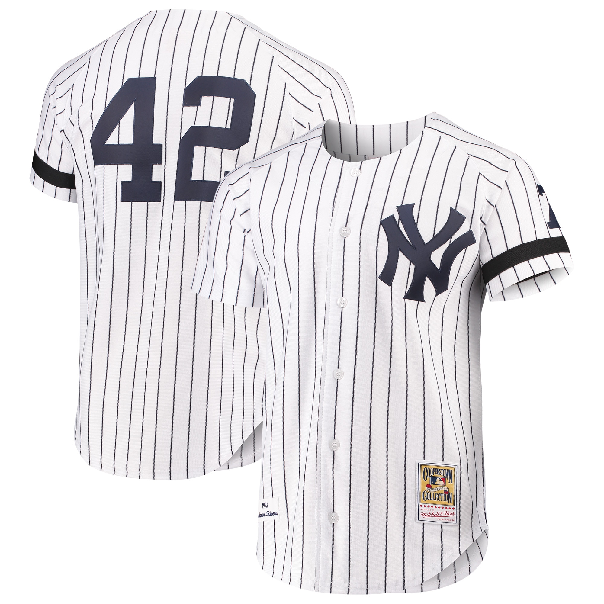 Mariano Rivera New York Yankees Mitchell & Ness Authentic Jersey – White