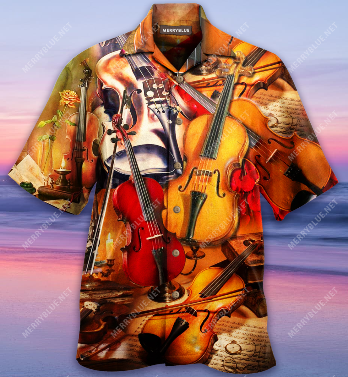 Violin Is My Passion Unisex Hawaii Shirt Ha16423