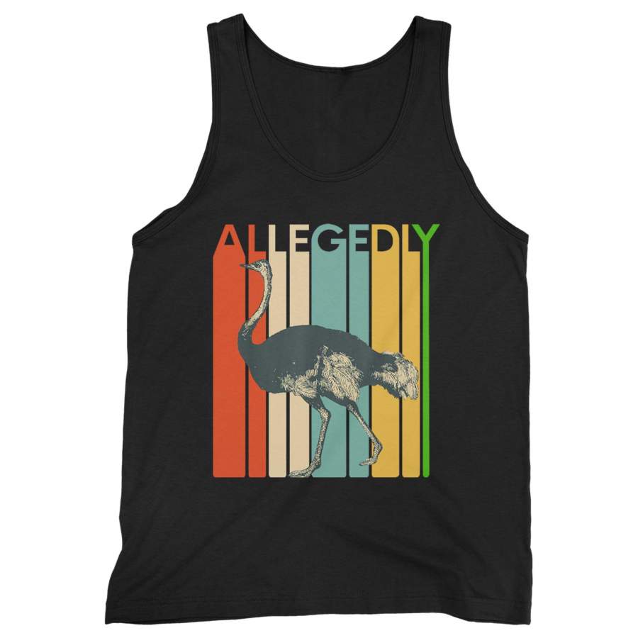 Allegedly Ostrich 2 Man’s Tank Top