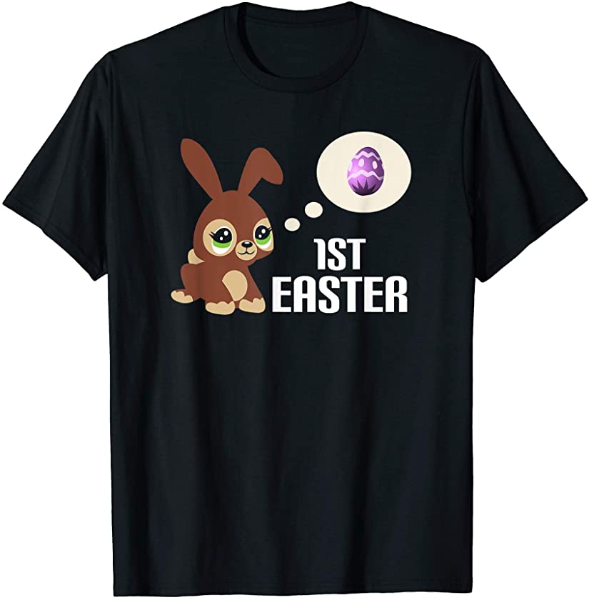 1St Easter – Christian Good Friday Easter Bunny Eastertide T-Shirt