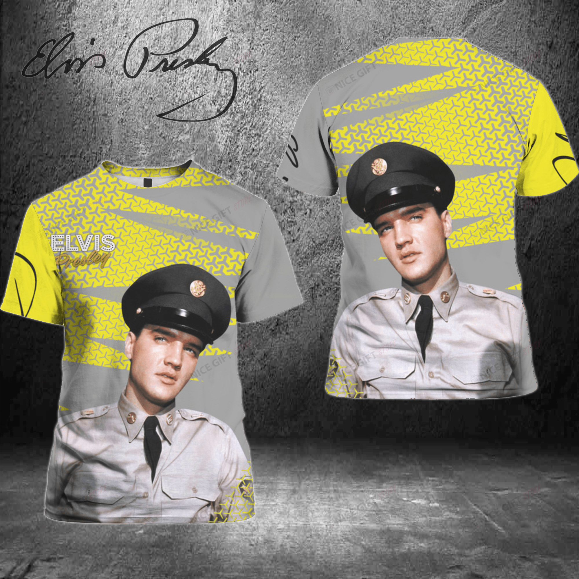 Elvis Presley 3D T-Shirt 3Ts-L4D0