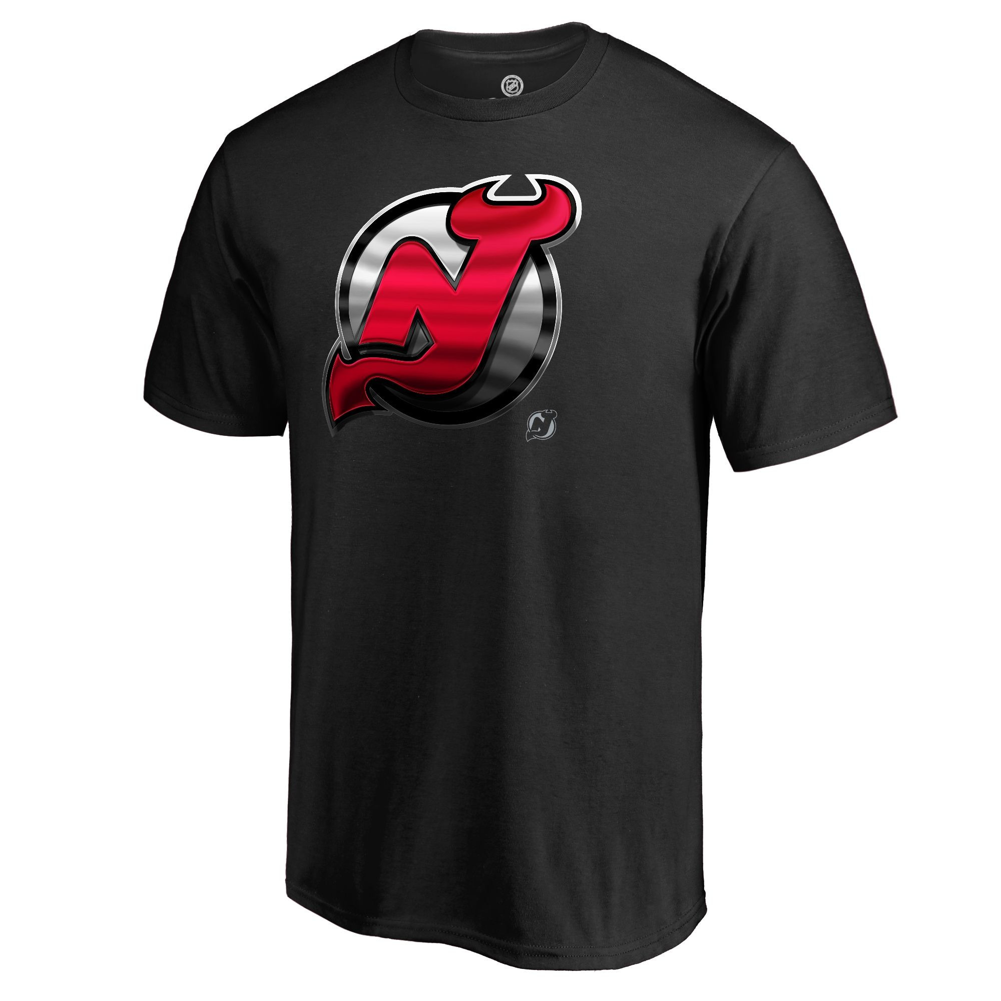 Men’S Fanatics Branded New Jersey Devils Black Midnight Mascot T-Shirt