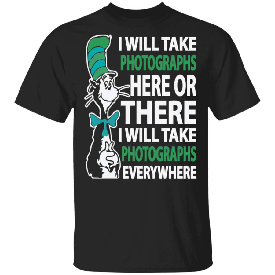 Dr.Seuss Takes Photographs Everywhere Shirt