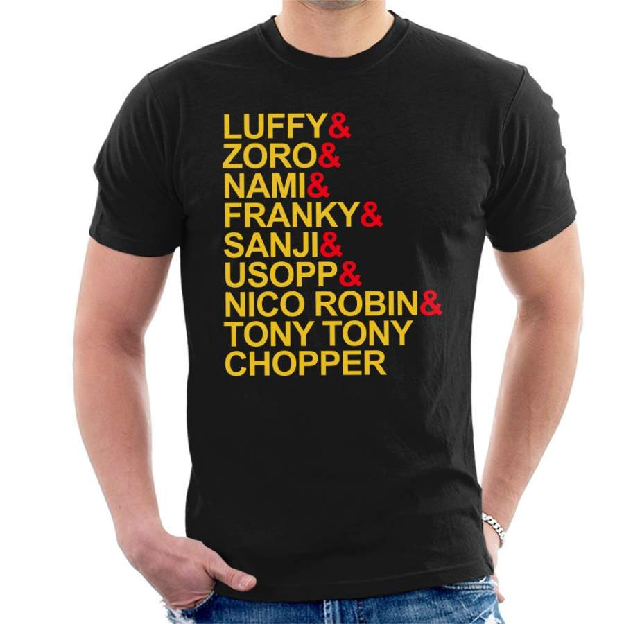One Piece Character List Men’s T-shirt