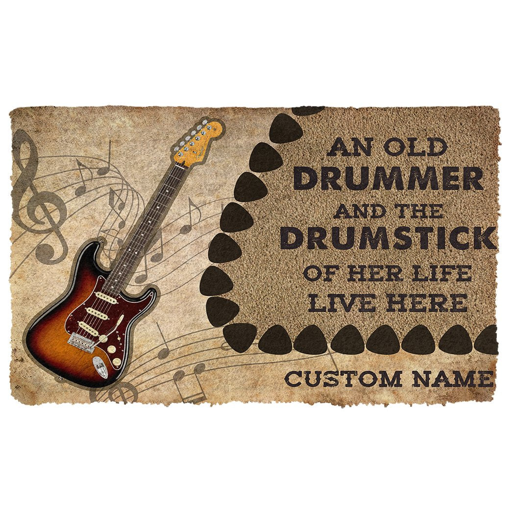 Gearhumans 3D Archtop Guitars Guitars An Old Guitarist Custom Doormat