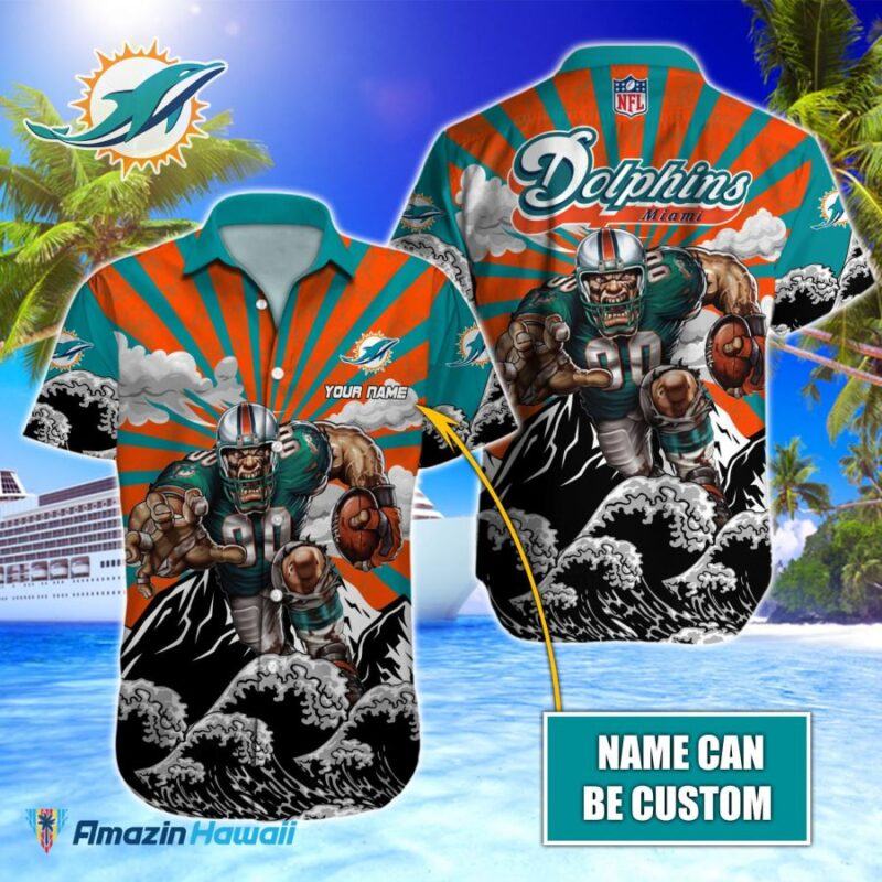 Miami Dolphins Hawaiian Shirt 3D Summer