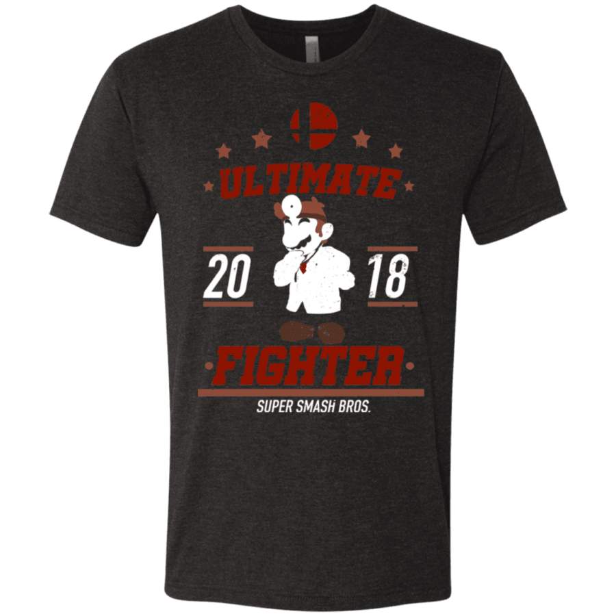 Ultimate Fighter Dr. Mario Men’s Triblend T-Shirt