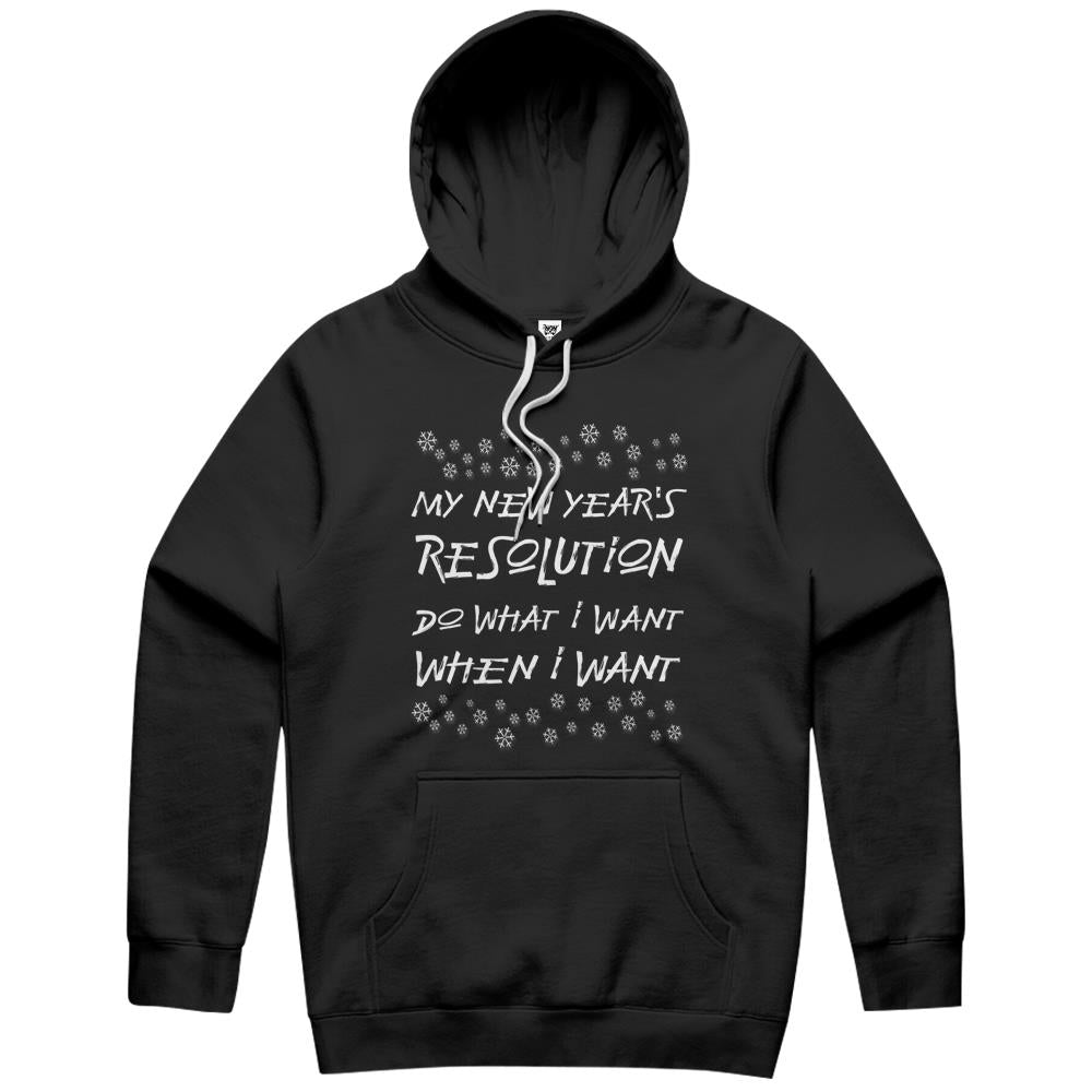 New Year’S Resolution Motivational Bucket List Eve Party Hoodie