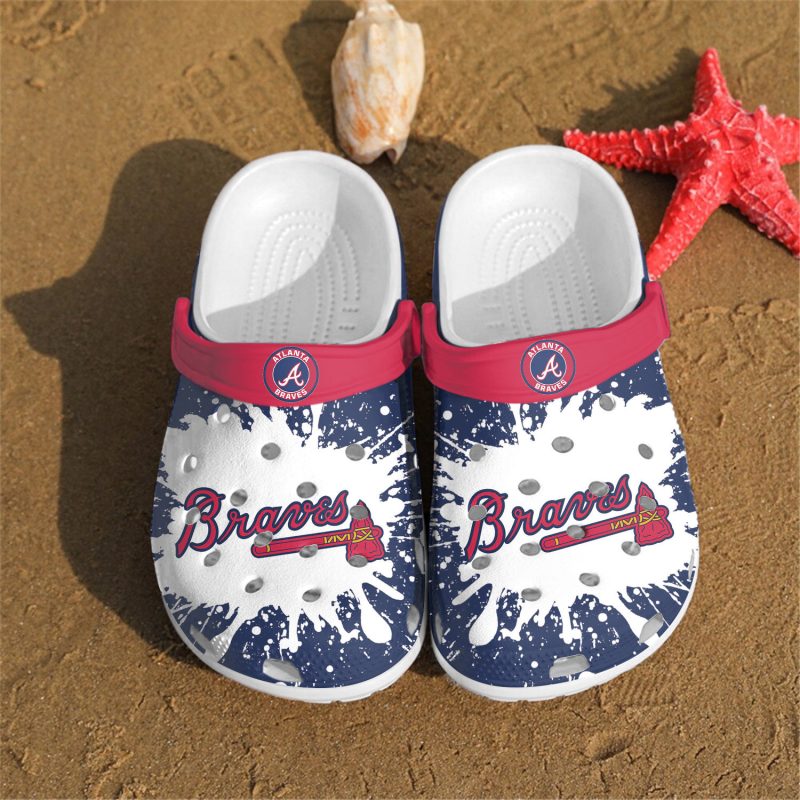 Braves Crocband Clog Shoes For Men Women