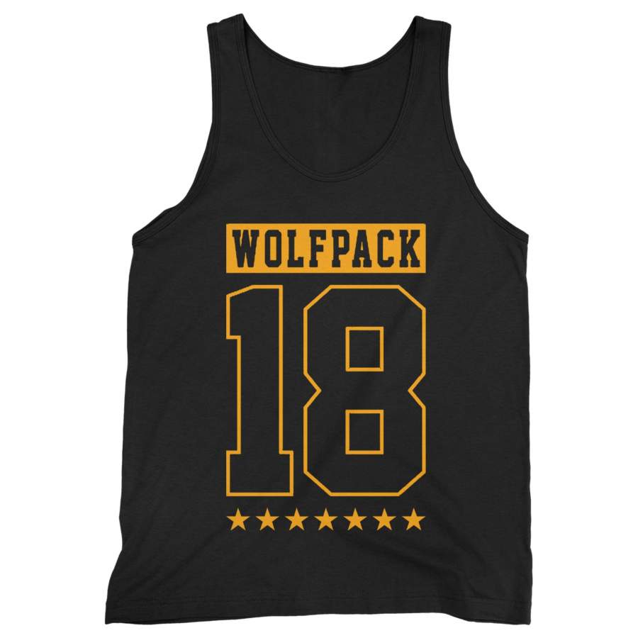 Wolfpack Bachelor Party Man’s Tank Top