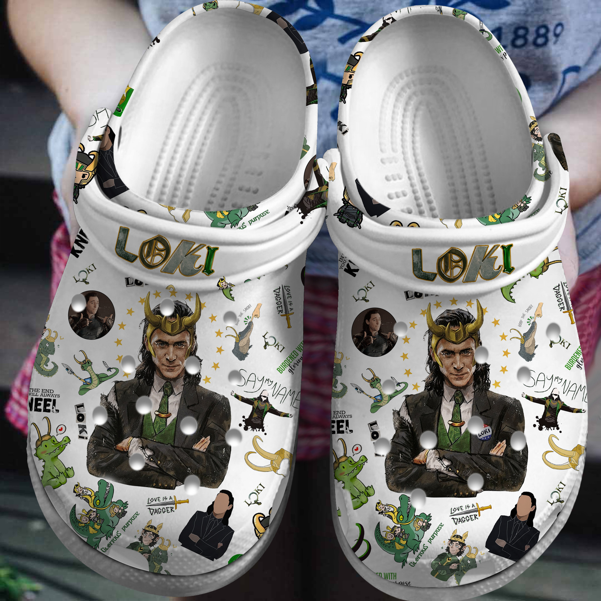 Loki Tv Series Crocss Clogs For Men Women And Kid Vpvrly9R