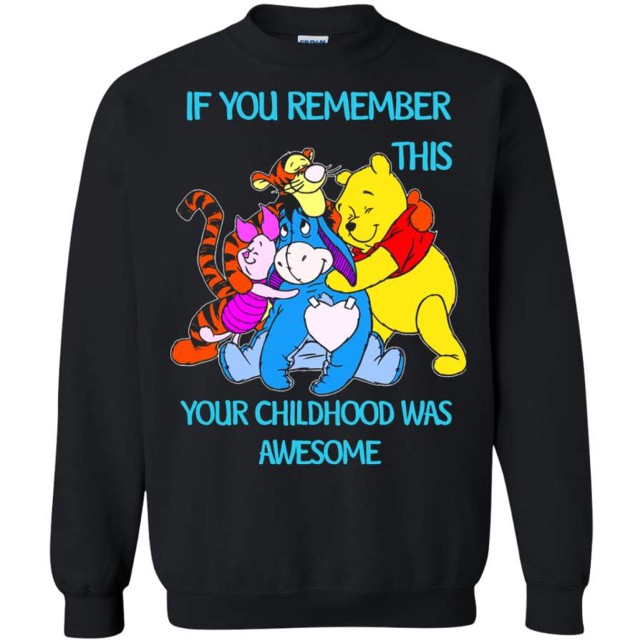 AGR If You Remember This Your Childhood Was Awesome Sweatshirt