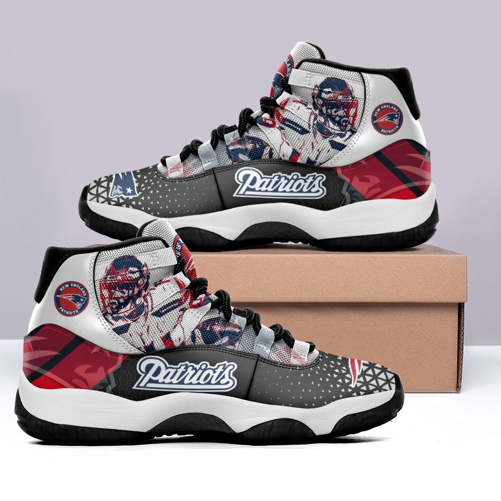 New England Patriots Ajd11 Sneakers Bg38