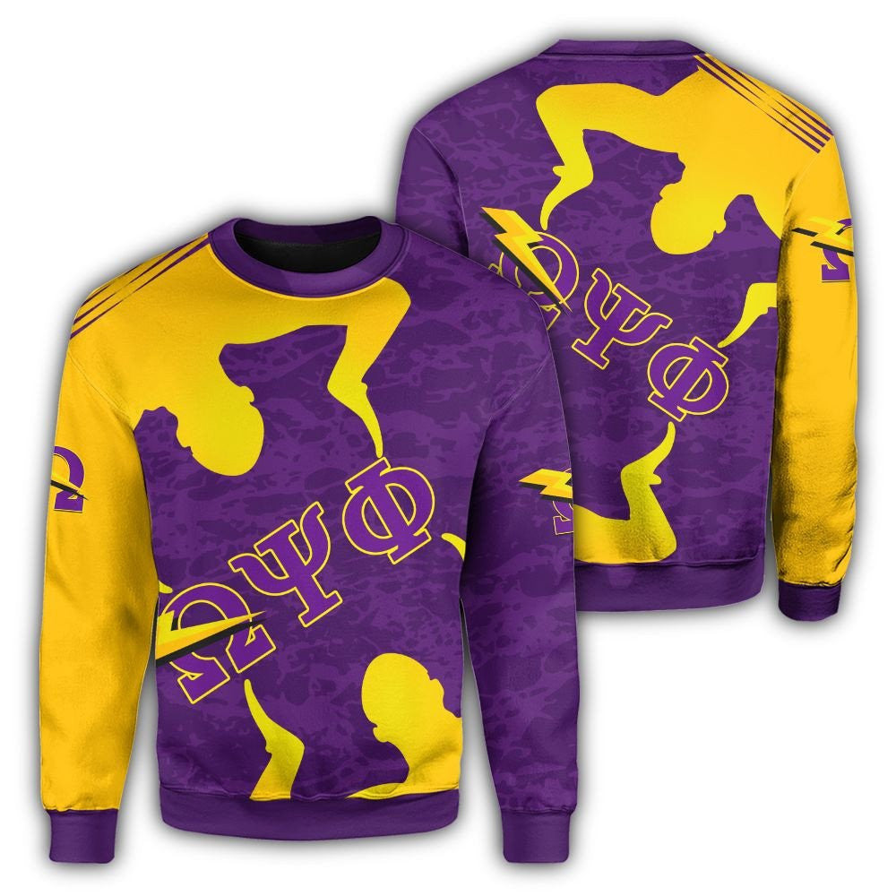 Fraternity Sweatshirt – Omega Psi Phi Fraternity Hand Sign Sweatshirt