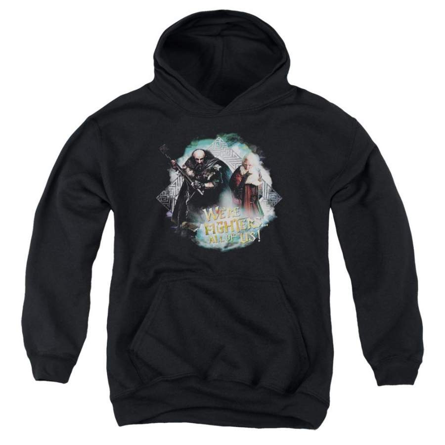 The Hobbit Were Fighers Youth Hoodie (Ages 8-12)