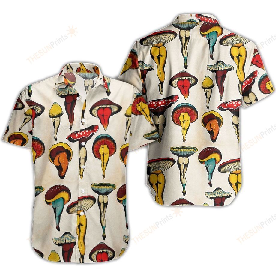 Mushrooms Hawaiian Shirt 002063 Ha59135