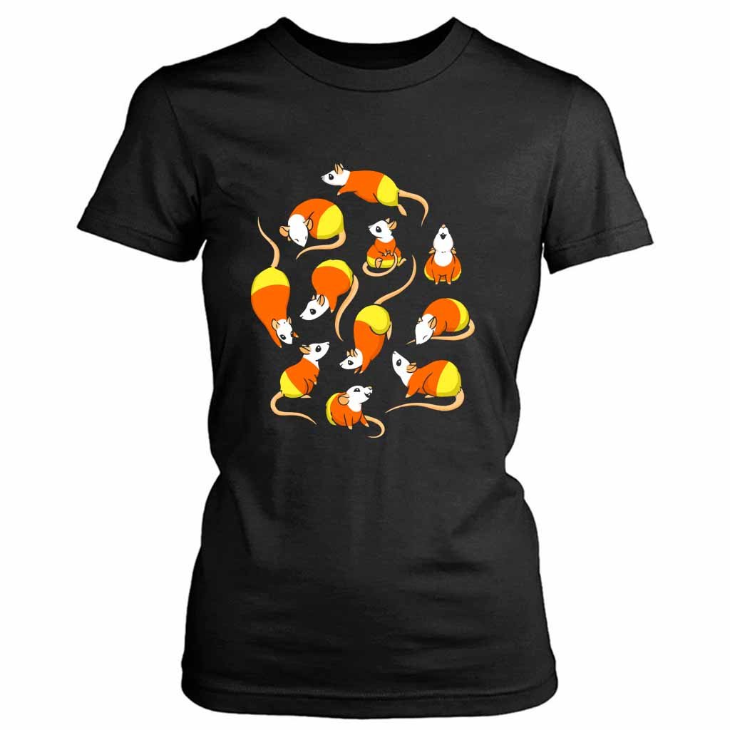 Candy Corn Rats Women’s Tee T-Shirt