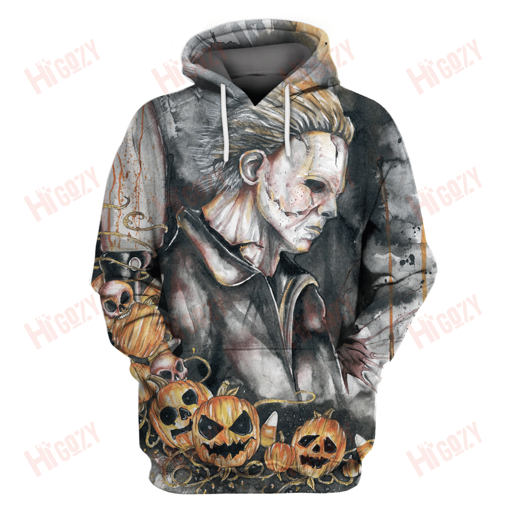 3D Horror Hoodie – Full Printing Hoodie/Zip Hoodie Du3