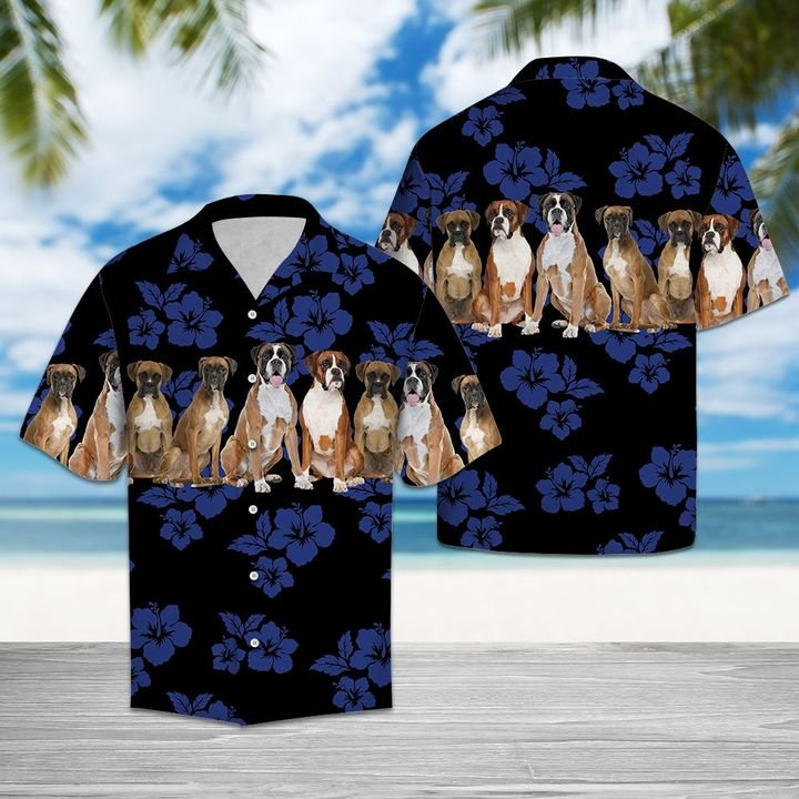 Awesome Boxer Hawaiian Shirt Summer Button Up For Men, Women, Couple