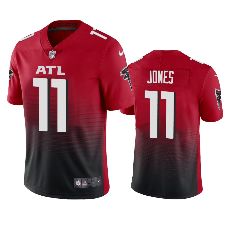 Atlanta Falcons Julio Jones Red 2020 2nd Alternate Vapor Limited Jersey – Mens