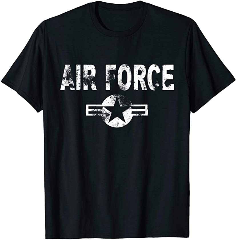 Air Force Vintage US Military Airforce Men Women Gift T-Shirt