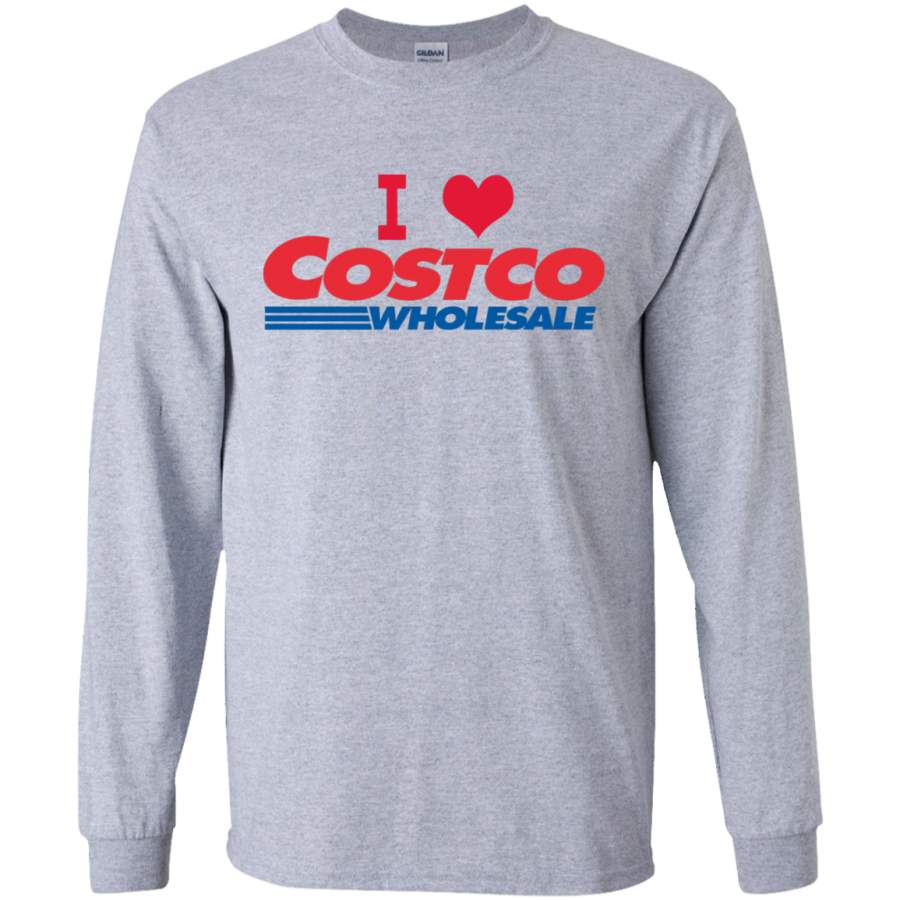 I Love Costco Long Sleeve T-Shirt