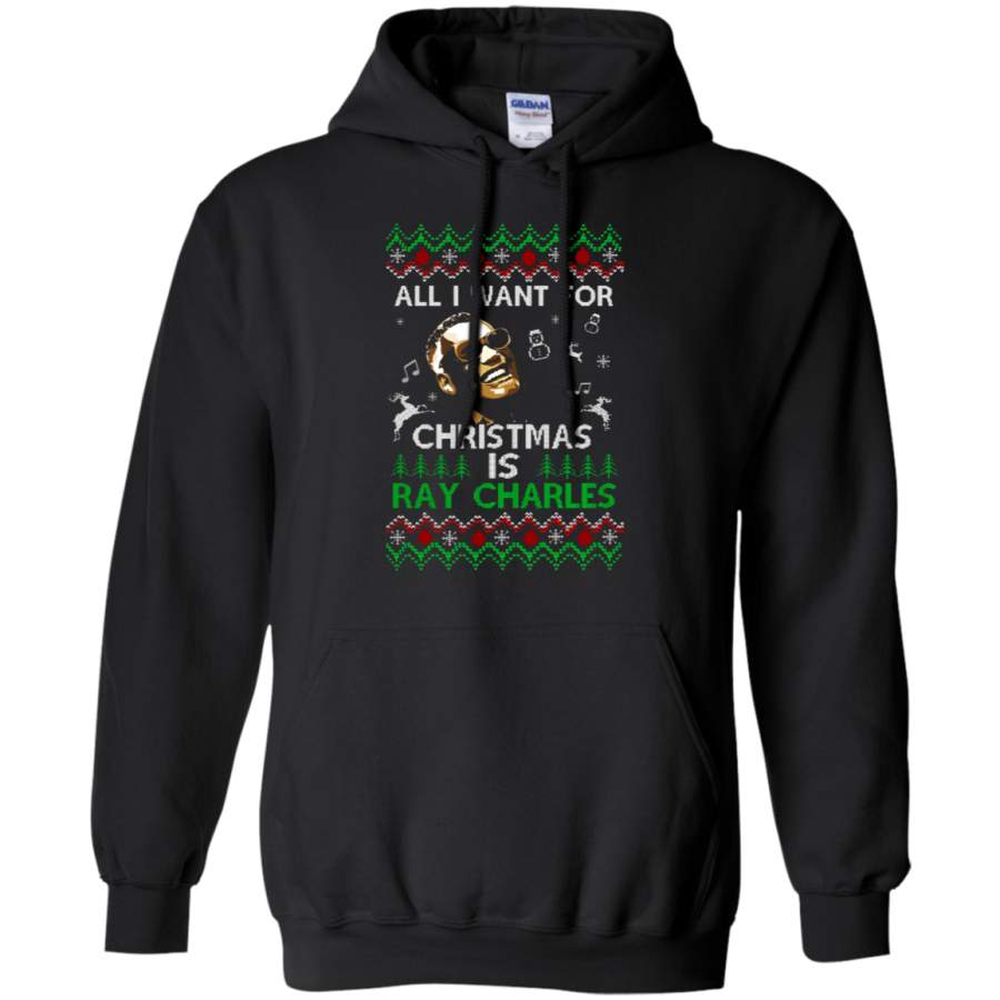 AGR All I Want For Christmas Is Ray Charles Hoodie