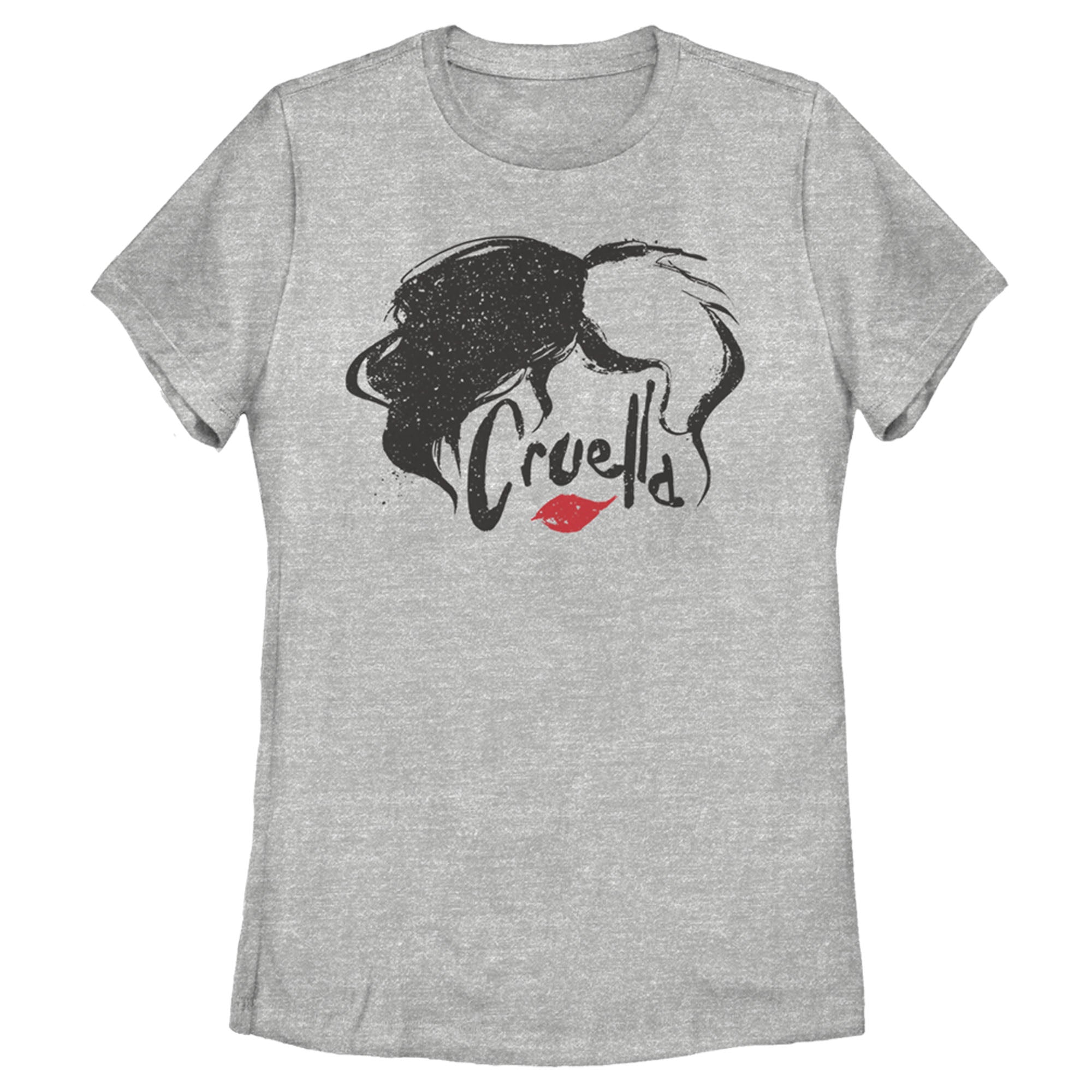 Cruella Women’S Red Lips Logo  T-Shirt