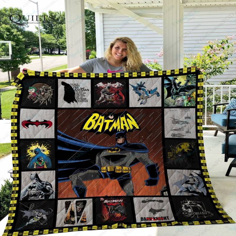 ADU Batman Quilt Blanket Ver 1