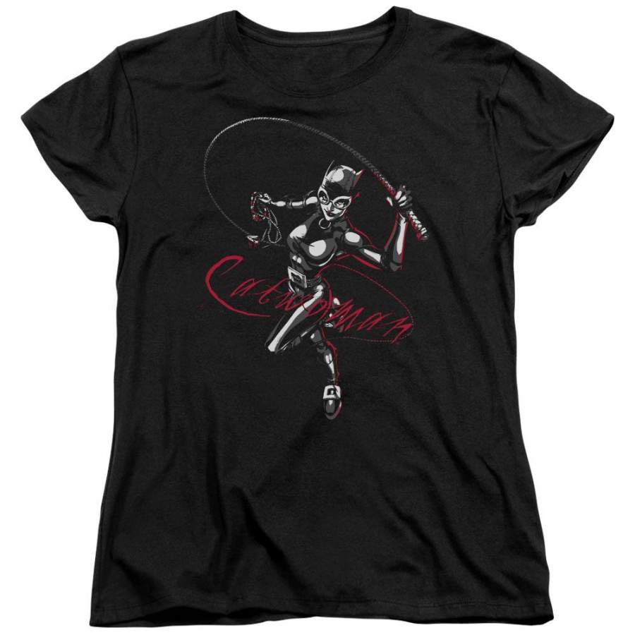 Batman – Kitten With A Whip Short Sleeve Women’s Tee