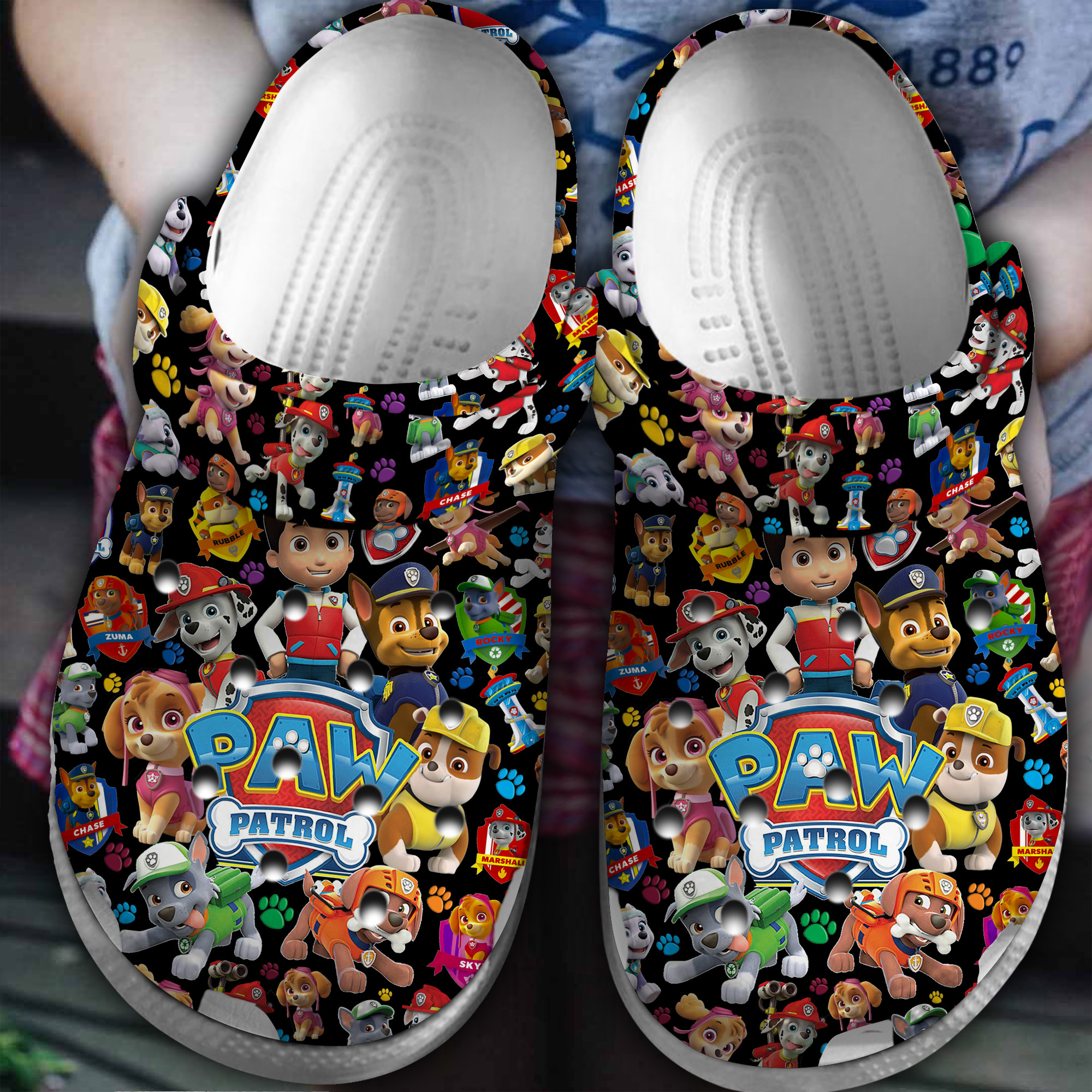 Paw Patrol Movie Crocss Clogs For Men Women And Kid Bm1411-2179-4