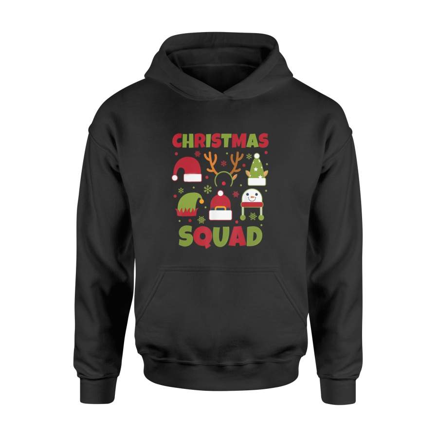Christmas Squad – Weihnachts T-shirt für Kinder&Erwachsene – Standard Hoodie