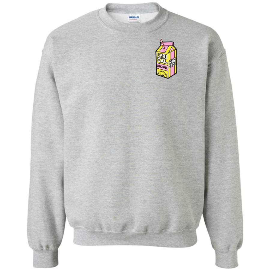 AGR Pocket Lyrical Lemonade Crewneck Pullover Sweatshirt