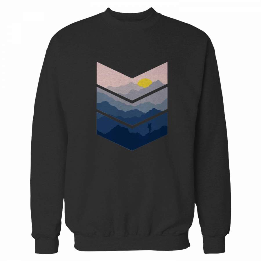 Chevron Hiking Sweatshirt